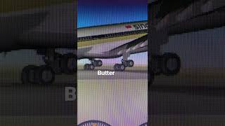 GeoFS A330 Butter Landing With Keyboard Controls swiss001landing shorts [upl. by Rodd]