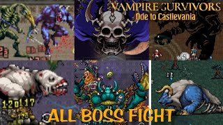 Vampire Survivors Ode To Castlevania All Bosses Location And Ending [upl. by Wernsman]