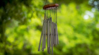 Amazing Wind Chime Sounds Relaxation and Meditation Noise [upl. by Ecarg]