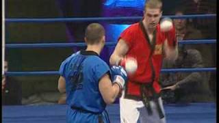 ProTaekwondo  World Final One  2008  Krylov vs Pantazis [upl. by Aciemaj]