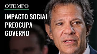 Haddad prepara cortes para reforçar o arcabouço fiscal ministros de áreas sociais estão preocupados [upl. by Anaer]