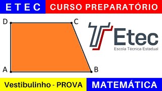 ETEC 🎯 Vestibulinho 202425 o que Estudar para a Prova da ETEC em MATEMÁTICA BoraETEC [upl. by Adnohsed]