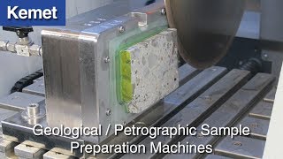 Geology Thin Section Preparation Machines amp Equipment [upl. by Ilrak]