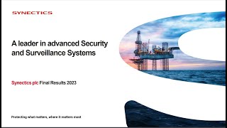 SYNECTICS PLC  Final Results [upl. by Broome]