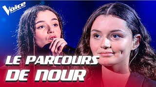 Le Parcours de Nour  The Voice 2022 [upl. by Herson202]