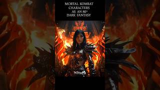 Mortal Kombat 80s Dark Fantasy AI Animation shorts mortalkombat mk aianimation lumaai liukang [upl. by Yrral]