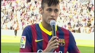 Presentación de Neymar en el Barcelona [upl. by Eremihc]