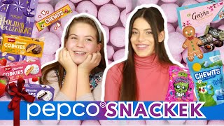 PEPCO SNACK KÓSTOLÁS 😋  PETRA MAJDNEM MEGFULLAD 😱  Rózsahegyi Csenge [upl. by Migeon]