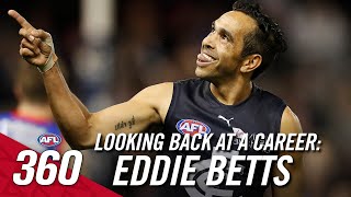 Eddie Betts Looking Back at a Career  AFL 360  Fox Footy [upl. by Nesila]