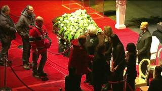 Jean Béliveau visitation at Bell Centre [upl. by Asiat]