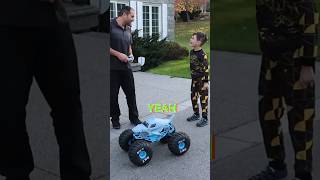 Zack plays with a big toy car 🤩 [upl. by Calica]