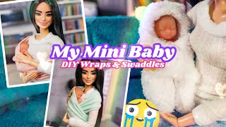 How To Make Baby Wraps And Bear Swaddle Blanket For My Mini Baby And More [upl. by Macegan]