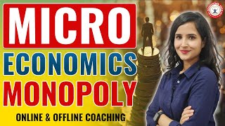 Microeconomics  Monopoly Explained  BEST COACHING INSTITUTE IN CHANDIGARH competitionguru [upl. by Anayia]