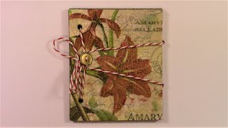 ATC Advent Calendar 2020  Book  24 Artist Trading Cards  ATC Adventskalender 2020  Buch [upl. by Francene]