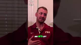 No One Will Out Work Coach Link Jarrett At FSU [upl. by Chaker]