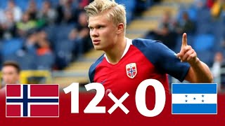 Norway vs Honduras 120Erling Haaland Scores 9 Goals U 20 World Cup Highlights amp Goals HD [upl. by Yecac]