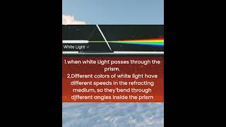 DISPERSION OF LIGHT shorts science physics school viralvideo ytshorts youtubeshorts new [upl. by Eddina]