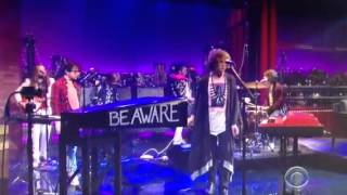 MGMT 2013 Live on Letterman [upl. by Llerdnod77]