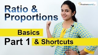 Aptitude Made Easy  Ratio amp Proportions 1 Basics and Methods Shortcuts Tricks [upl. by Leahicm]