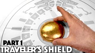 How to make Links Travelers Shield PT 1  Breath of the Wild Zelda Brass Boss [upl. by Blumenthal782]