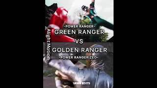 Green ranger vs golden ranger edit alightmotion powerrangers [upl. by Ihdin]