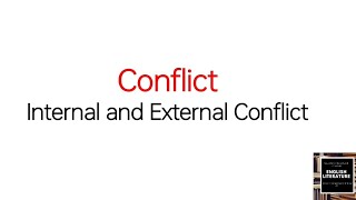 What is Conflict in Literature Internal Conflict and External Conflict story elements Urdu Hindi [upl. by Anyala]