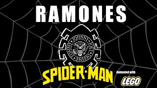 Ramones SpiderMan animated with Lego [upl. by Wilkens]