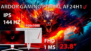 Монитор ARDOR GAMING PORTAL AF24H1  Лучший FULL HD Gaming Monitor [upl. by Estrella883]