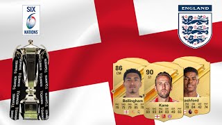 SIX NATIONS LEAGUE SPECIAL  ENGLAND  EA SPORTS FC 24 [upl. by Sashenka]