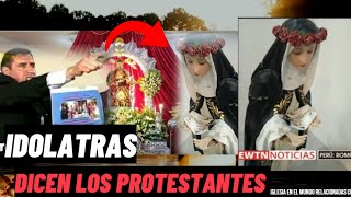 Protestantes ROMPEN IMÁGENES y nos dicen Idolatras a los Católicos 😱🤯 [upl. by Hazelton]