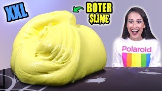 VOOR T EERST MEGA BOTERSLIJM MAKEN  Slime Sunday [upl. by Oderfodog]