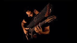 quotHarpborough Fairquot 21 string harp guitar played by Javier Rubio Carballo🔥 Scarborough Fair arr [upl. by Atiuqcir759]