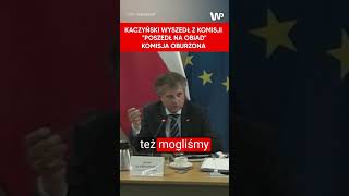 quotKaczyński poszedł na obiadquot Karnowski To kpina [upl. by Landau932]