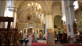 Byzantine Resurrection Matins and Easter vigil  Russicum in Rome [upl. by Oilisab]