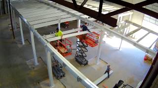 Mezzanine Install Time Lapse Camera 2 [upl. by Catima]