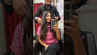 New Hair Style 🤩🙈 reshmabhardwaj minivlog youtube rbvlogs trending raipur [upl. by Airolg]