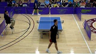 Barbosa vs Seemiller 7  Final 2010 St Joseph Valley Open [upl. by Aetnahc]