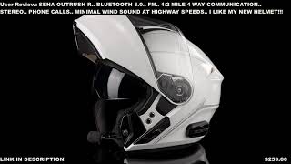 Sena Outrush R Modular Smart Helmet  User Review [upl. by Leirua]