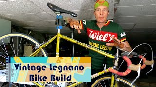 Vintage Legnano bike build [upl. by Neerhtak]