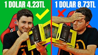 1 DOLAR 4TL OLSAYDI  Corsair K55 PRO XT ve Sabre RGB PRO Champion İncelemesi [upl. by Irolav]