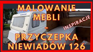 Jak pomalować Meble  Malowanie Mebli w Przyczepce  odnawianie mebli  DIY  Pomysły  Inspiracje [upl. by Jason810]