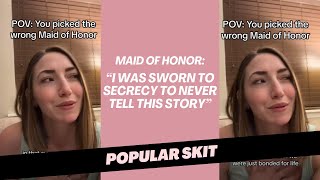 How NOT to do your Maid of Honor Speech [upl. by Dede573]