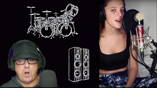 Reaction  Lanie Gardner Nails quotDreamsquot by Fleetwood Mac Cover [upl. by Ellerad]