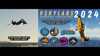 VSKYLABS Aircraft Fleet for XPlane A Quick Tour September 2024 [upl. by Iover]