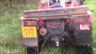 Fox cub hunting blocked artificial earth Beaufort Hunt 2 September 2017 [upl. by Queenie43]