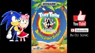 Tiny Toon Adventures Busters Hidden Treasure Sega Genesis  Longplay [upl. by Hesper]