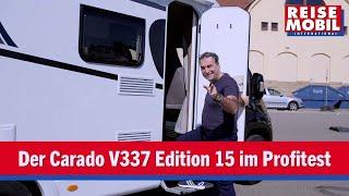 Der Carado V337 Edition 15 im Profitest von Reisemobil International [upl. by Stormi]