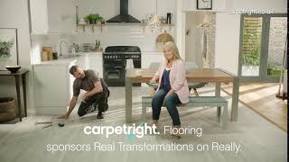 Lucy Alexander  Flooring fitting  Carpetright UKTV Sponsorship ad [upl. by Chad]