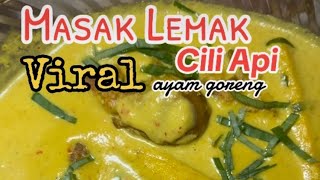 Masak Lemak Cili Api Foodie [upl. by Ahsats]