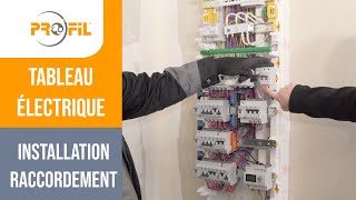 Installer et câbler un TABLEAU ELECTRIQUE de A à Z [upl. by Burd]